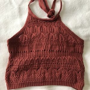 Halter Crochet Top never worn